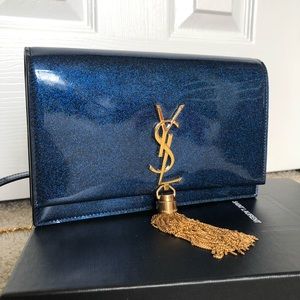 Kate glitter wallet on chain